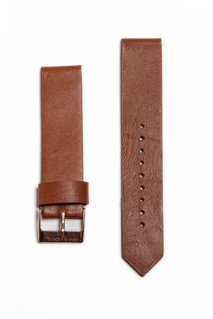 Tan Synthetic Leather Strap