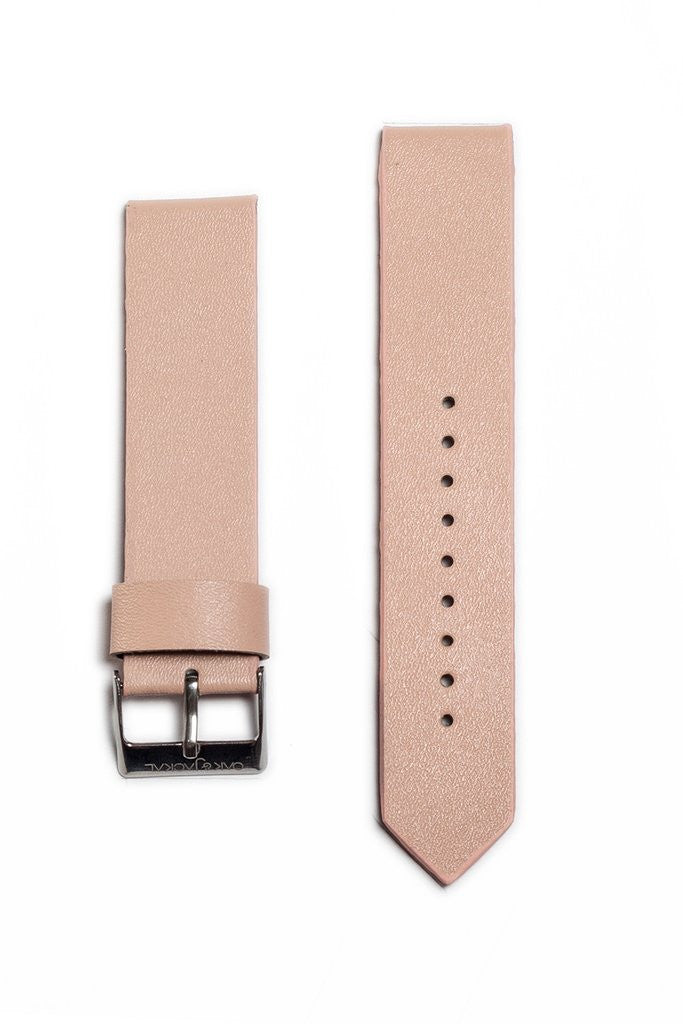 Peach Synthetic Leather Strap