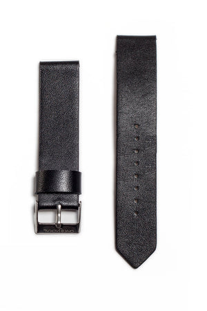 Black Synthetic Leather Strap