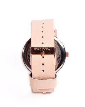 Rose Gold/Peach Timepiece